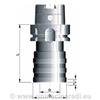 Závitové pouzdro HSK-A63x2 (M8-M20)